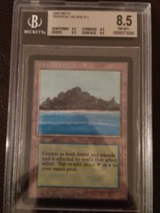 Tropical Island - Beta - BGS 8.5 (9.5, 8.5, 8.5, 9.5) MTG Magic